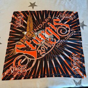 Sturgis 2012 Legendary Bandana Screaming Bald Eagle Design 23" x 23" Bandana‎